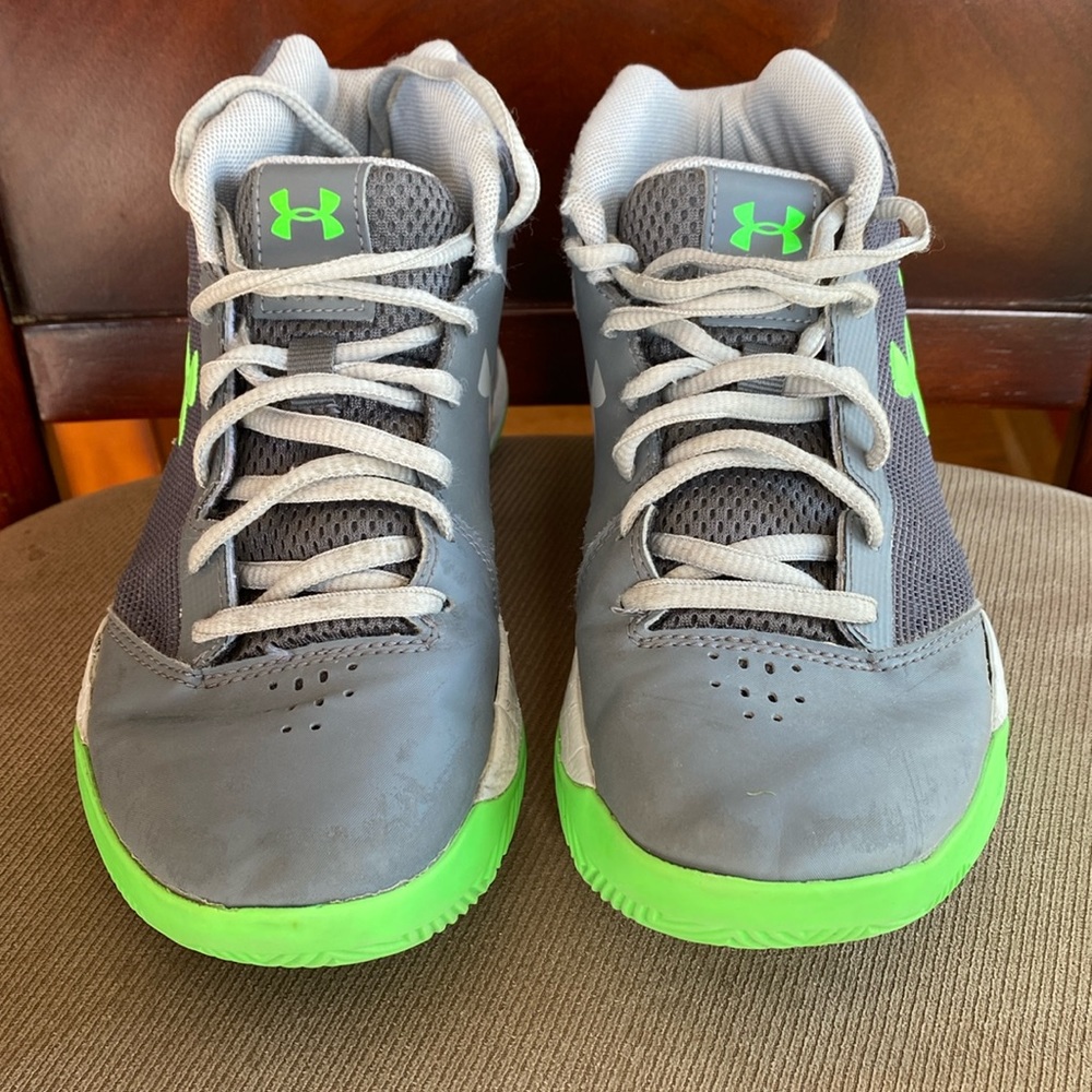 Under Armour boys basketball shoes